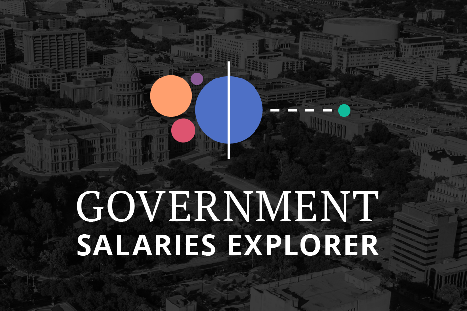 Texas Tribune's government salaries explorer